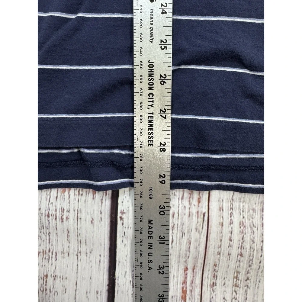 Polo Ralph Lauren Men's Shirt‎ Blue Striped Short Sleeve Size XL